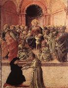 Madonna and Child with Saints and a Worshipper Fra Filippo Lippi